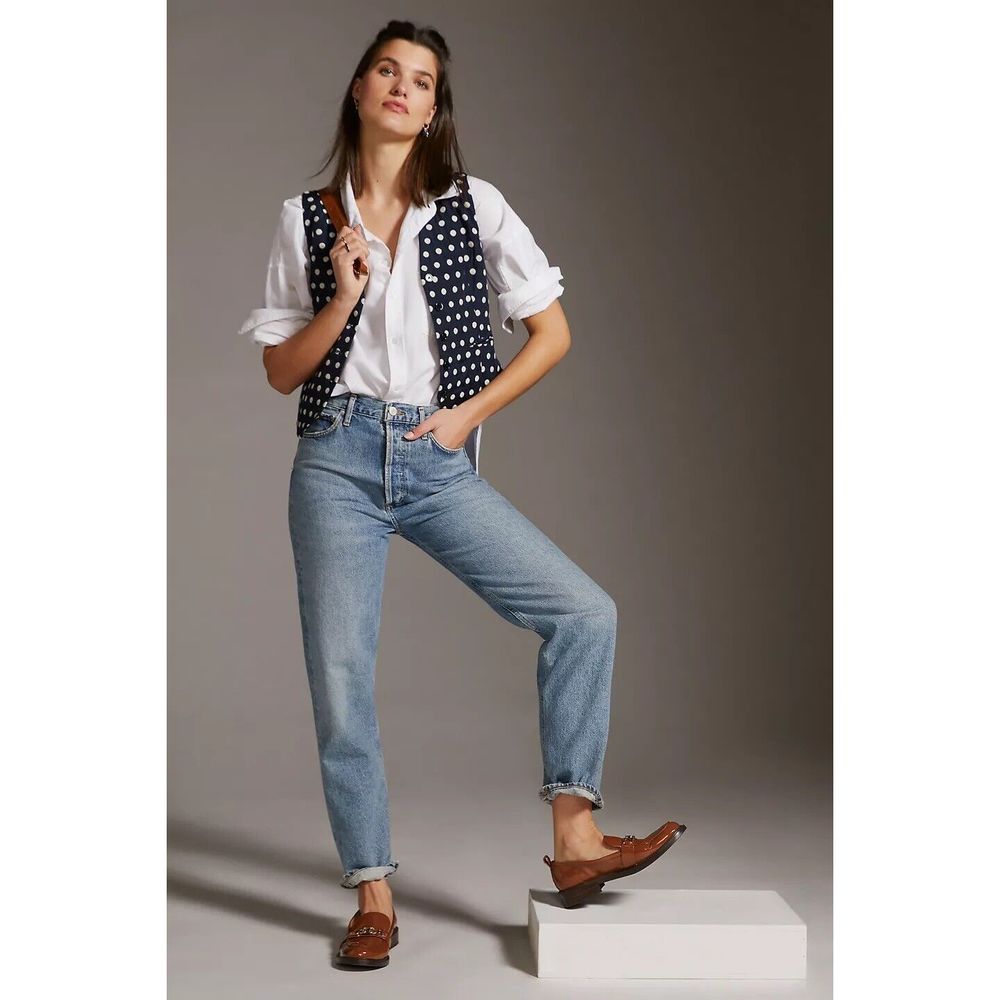 Anthropologie AGOLDE '90s Pinch-Waist Straight Jeans NWT